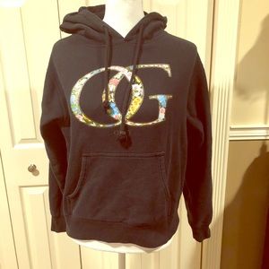 Obey Tops - Obey og floral Black sz l hoodie sweatshirt Obey Tops - Obey og floral Black sz l hoodie sweatshirt